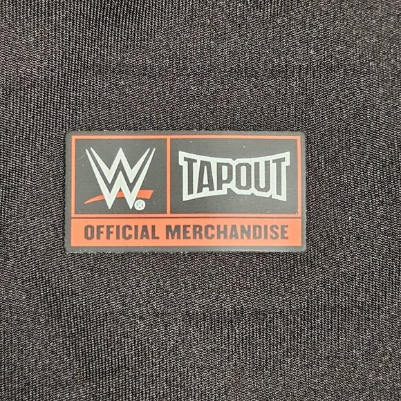 Tapout WWE Capri Active Leggings Womens L Black Polyester Spandex Gym Athleisure - Picture 3 of 9